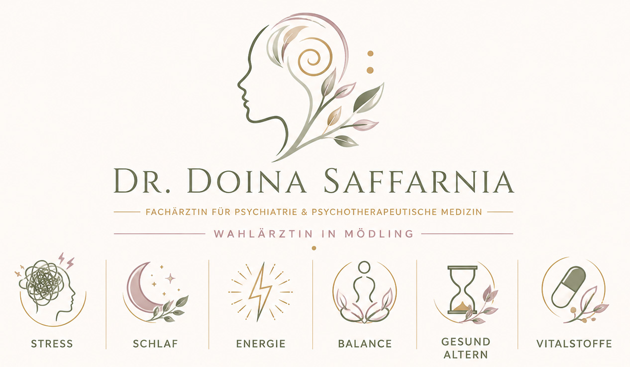 Behandlungsfelder Stress, Schlaf, Energie, Balance, gesund altern und Vitalstoffe